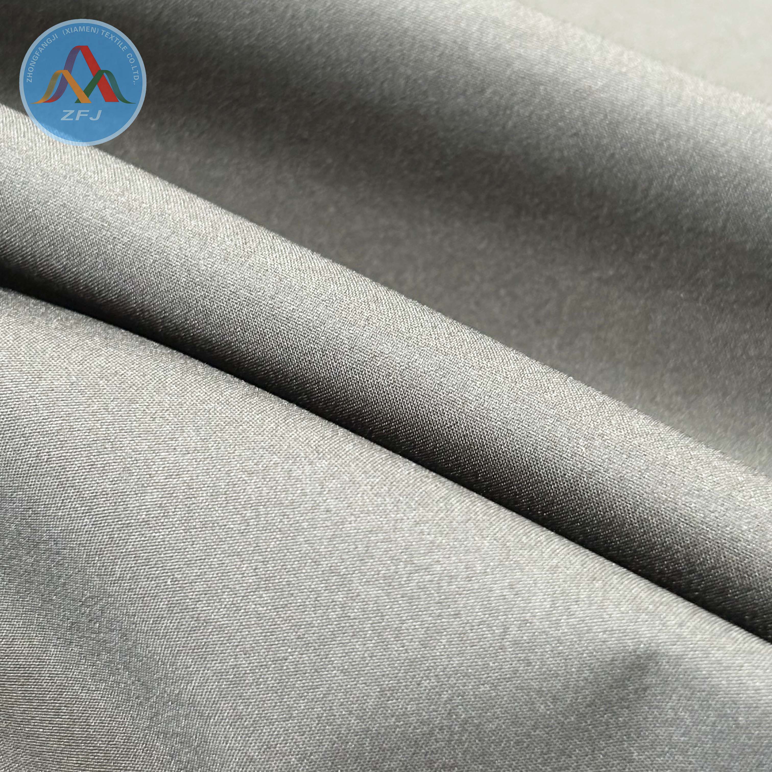 75D Mechanical Stretch PU Bonded Fabric with Courtelle Backing for Wind&Waterproof Garment