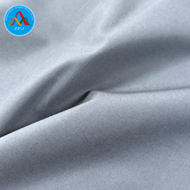 100% Organic Cotton Poplin Fabric, Soft And Breathable for Shirts