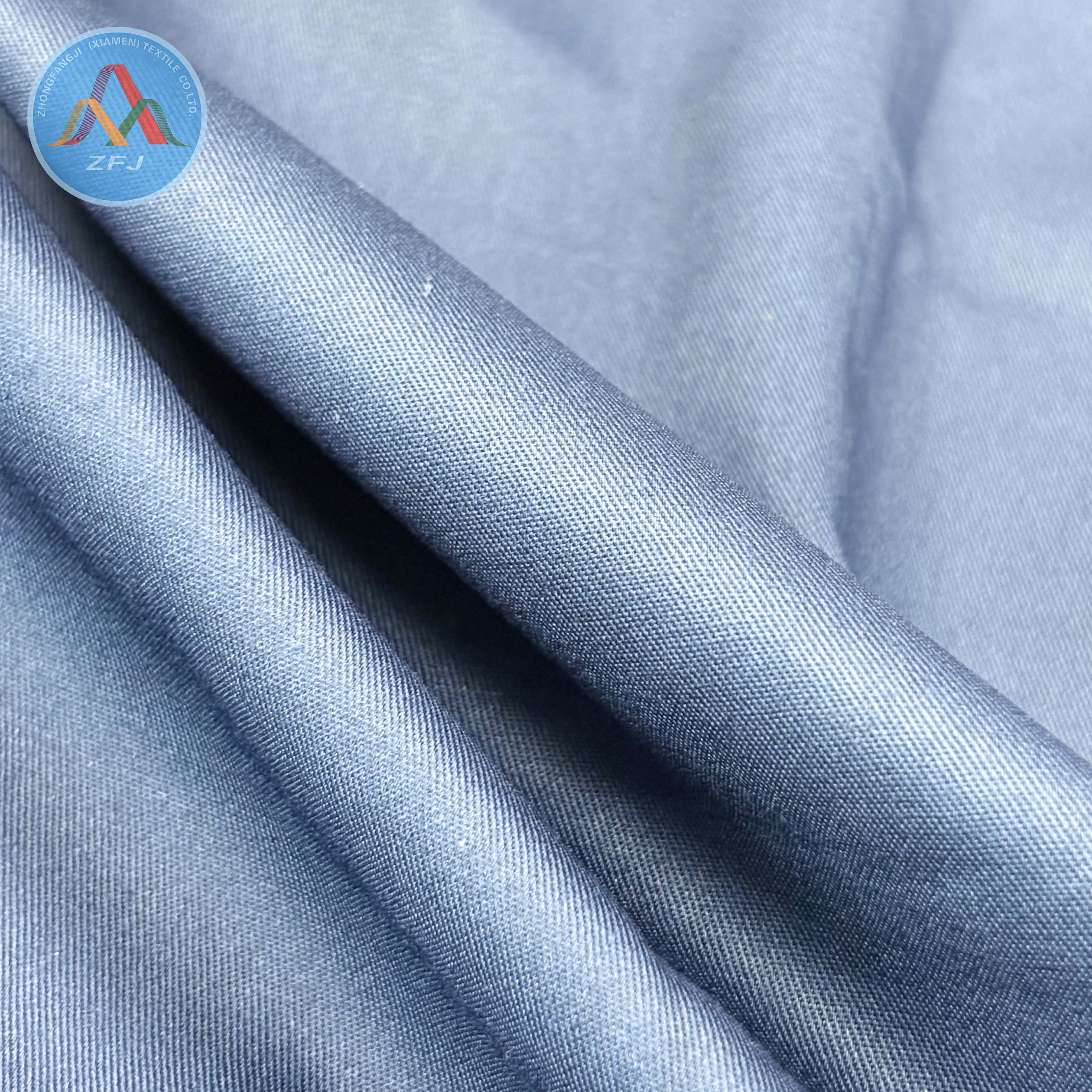Mechanical Stretch Polyester Cotton Twill Fabric for Workwear And Casual Garment Making