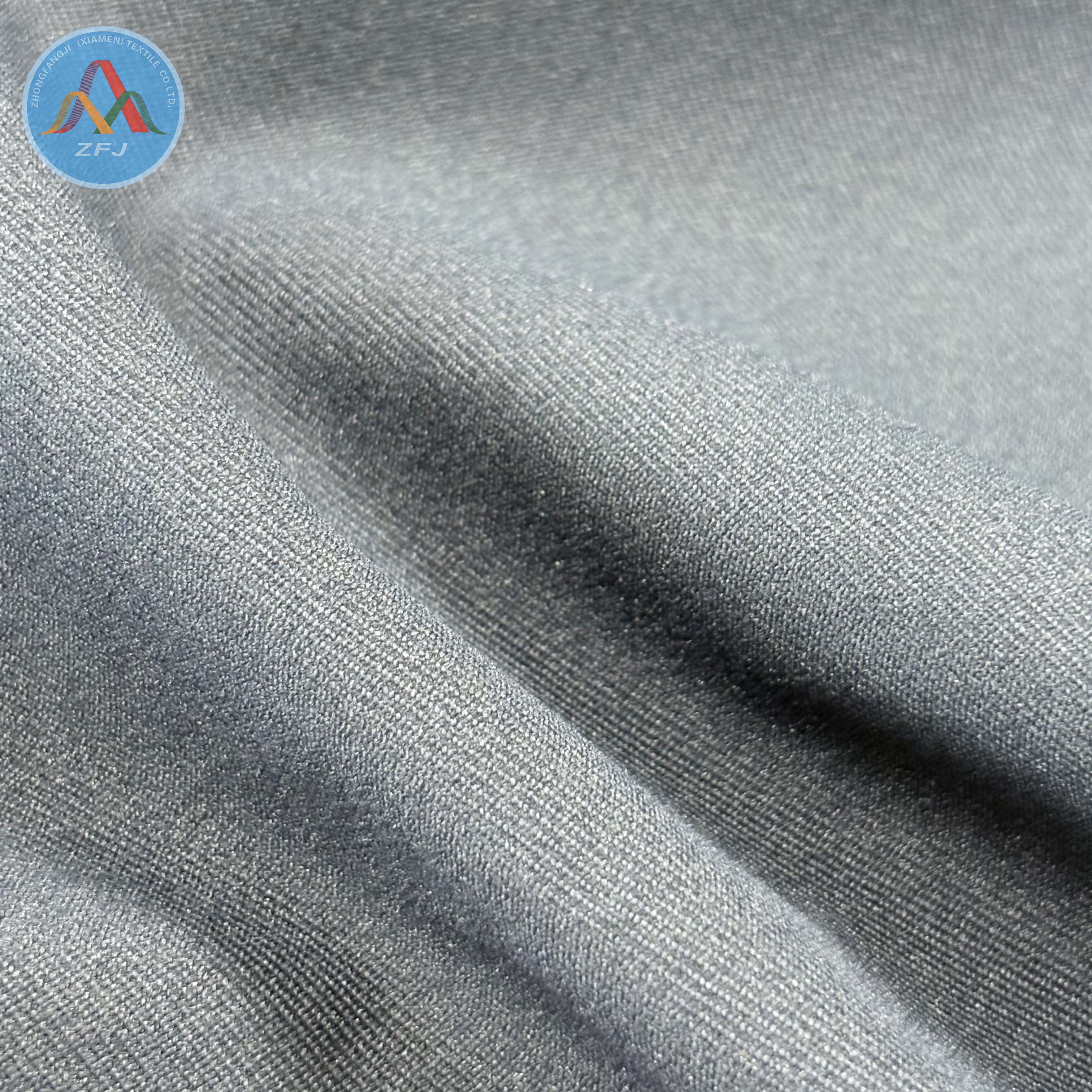 Exquisitely Twisted 40s/2 Sorona 2/2 Twill Fabric Bio-Based Wrinkle Resistance for High-End Casual Wear