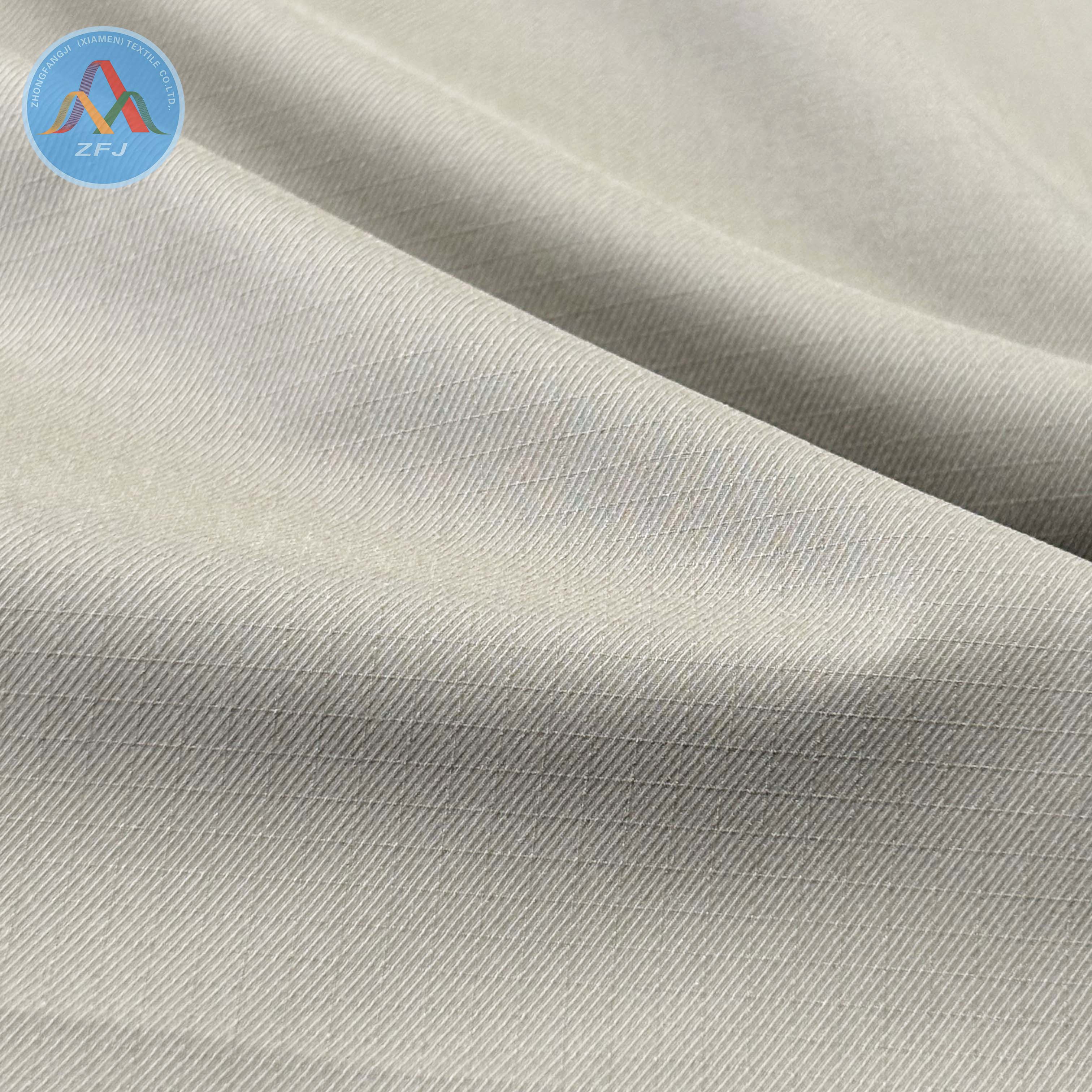 Sustainable Weft Stretch Recycle Sorona Fabric Jacquard Design Silky Touch Garment Manufact