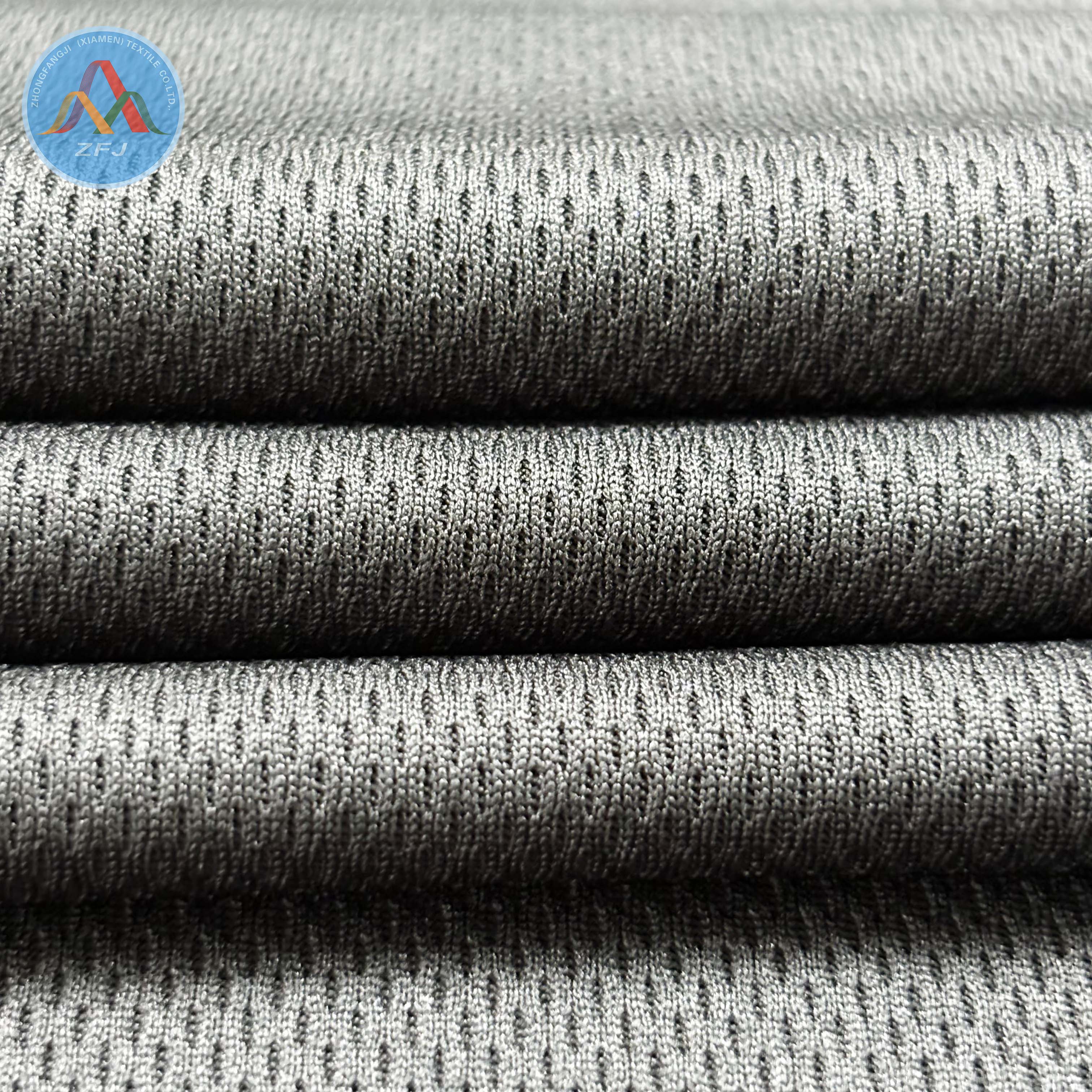 Premium Polyester Mesh Fabric Large Hole Ventilation for Football Practice Jerseys & Outdoor Sp