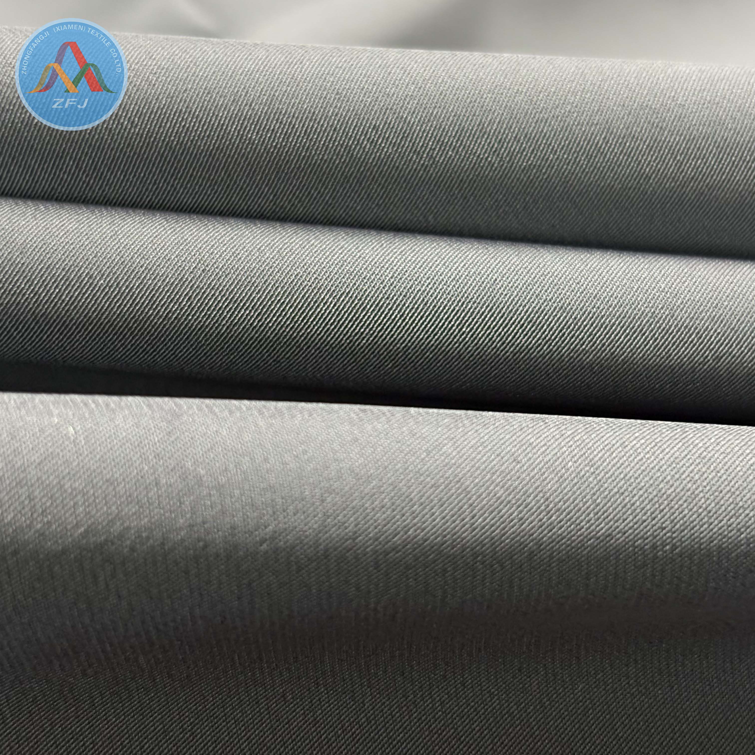 1/2 Twill 4 Way Stretch Nylon Functional Fabric with PU Coating 20K/20K for Professional Outdoor