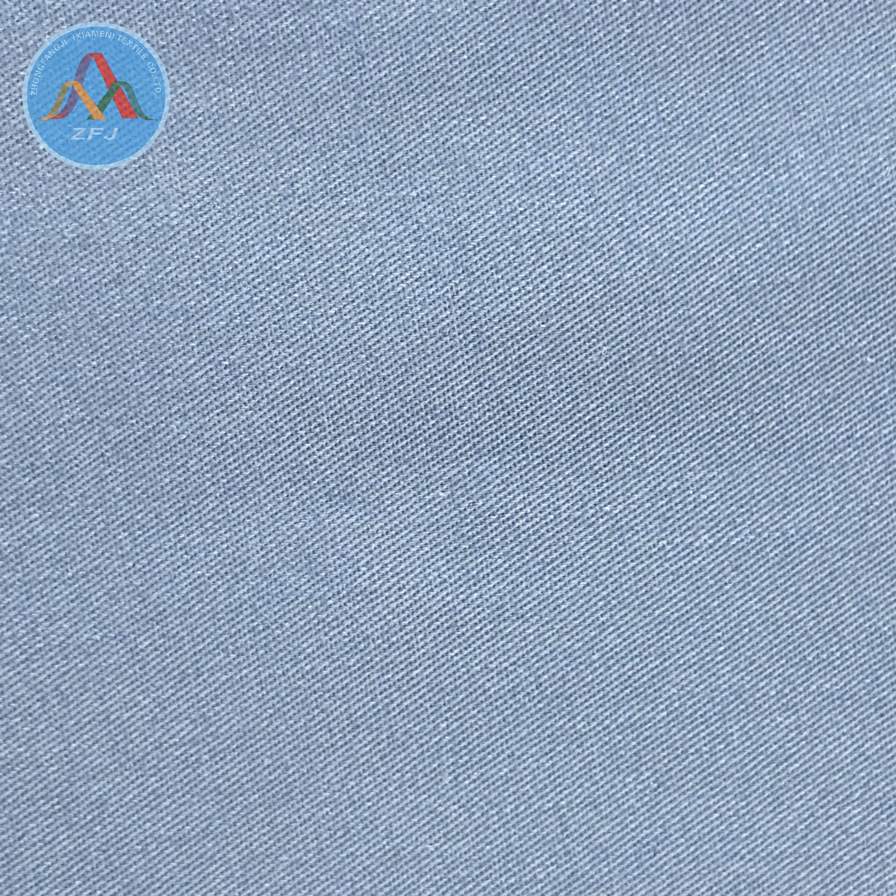 Mechanical Stretch Polyester Cotton Twill Fabric for Workwear And Casual Garment Making
