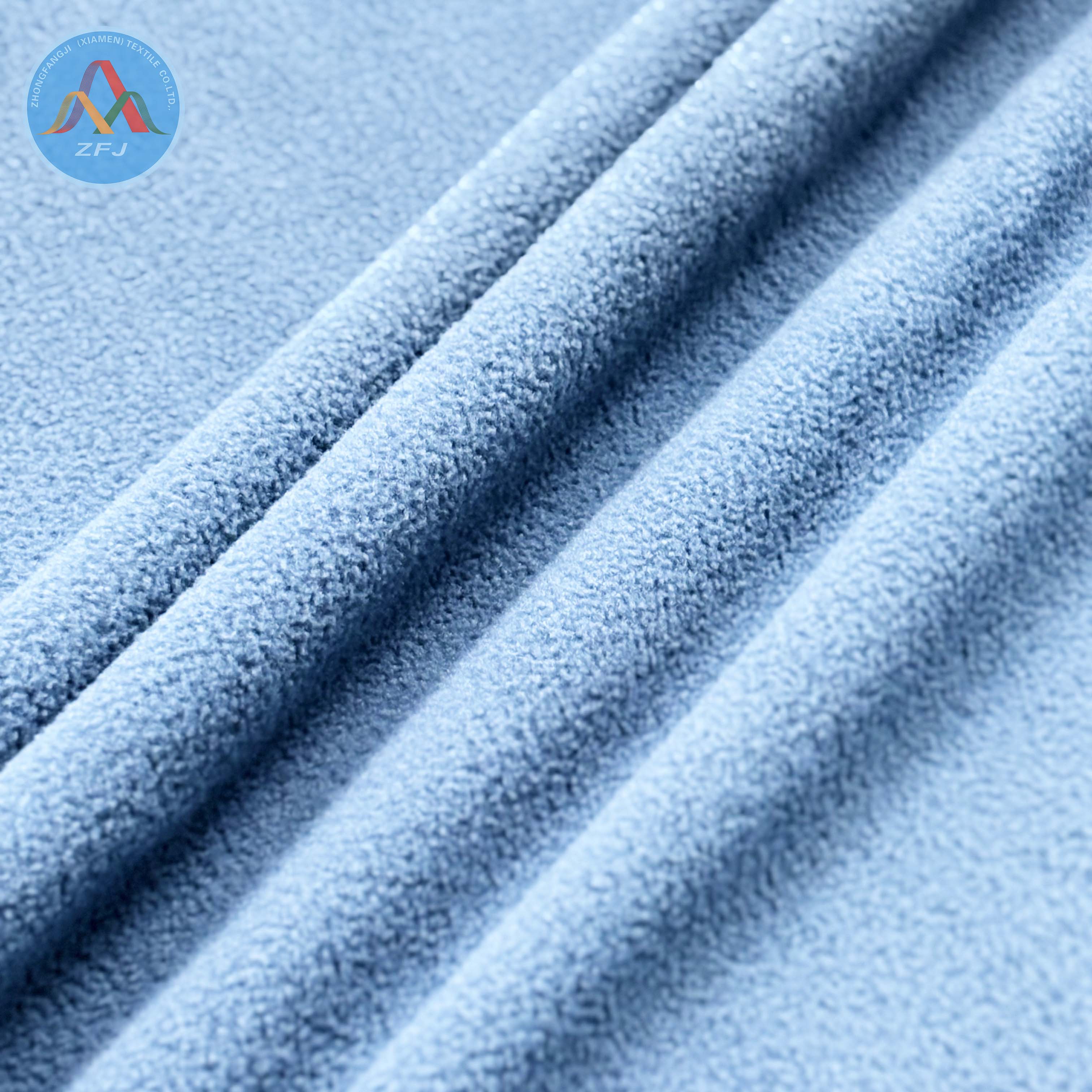 High Density Two Side Brushed Two Side Anti Pilling Polar Fleece Knitted Fabric for Outdoor