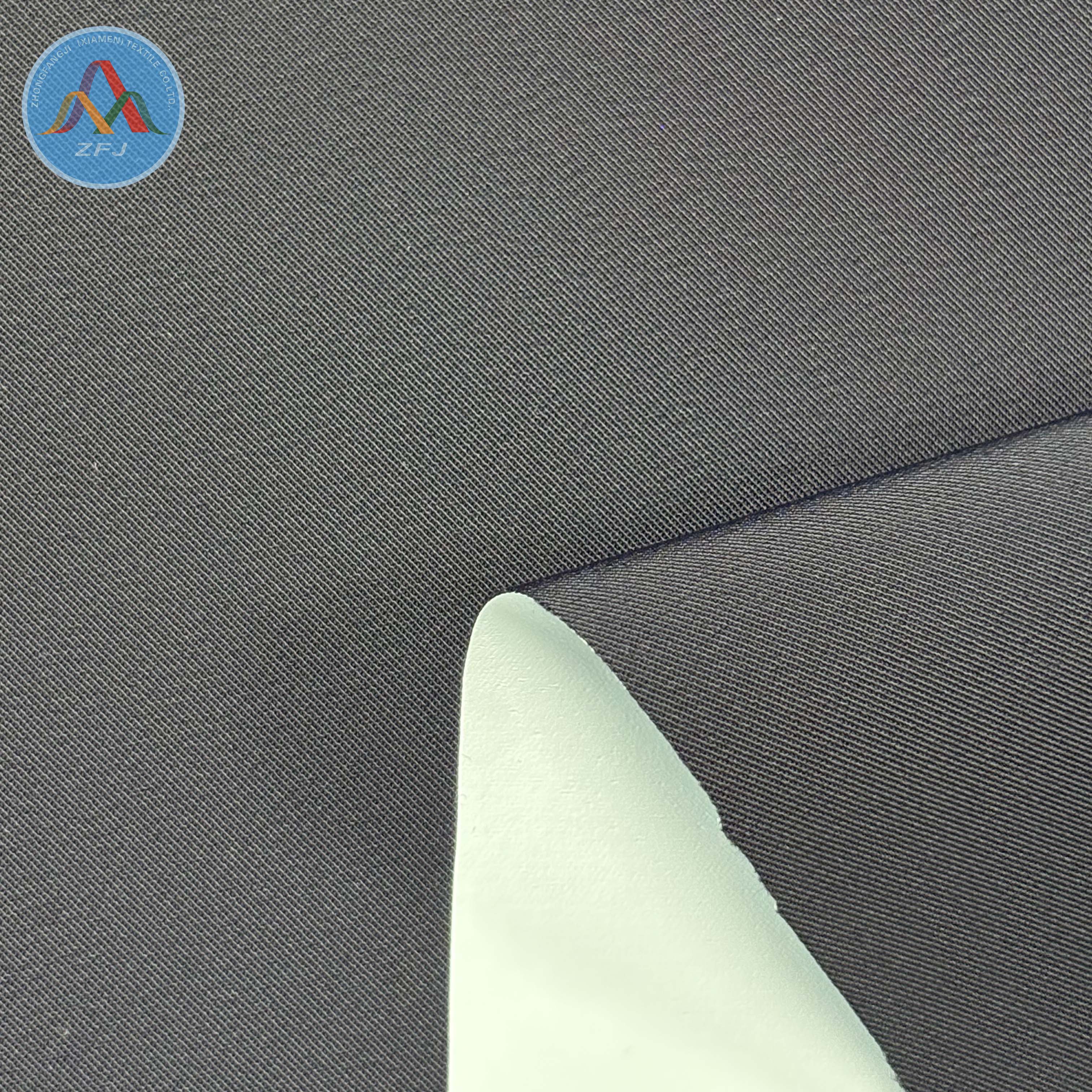 1/2 Twill 4 Way Stretch Nylon Functional Fabric with PU Coating 20K/20K for Professional Outdoor