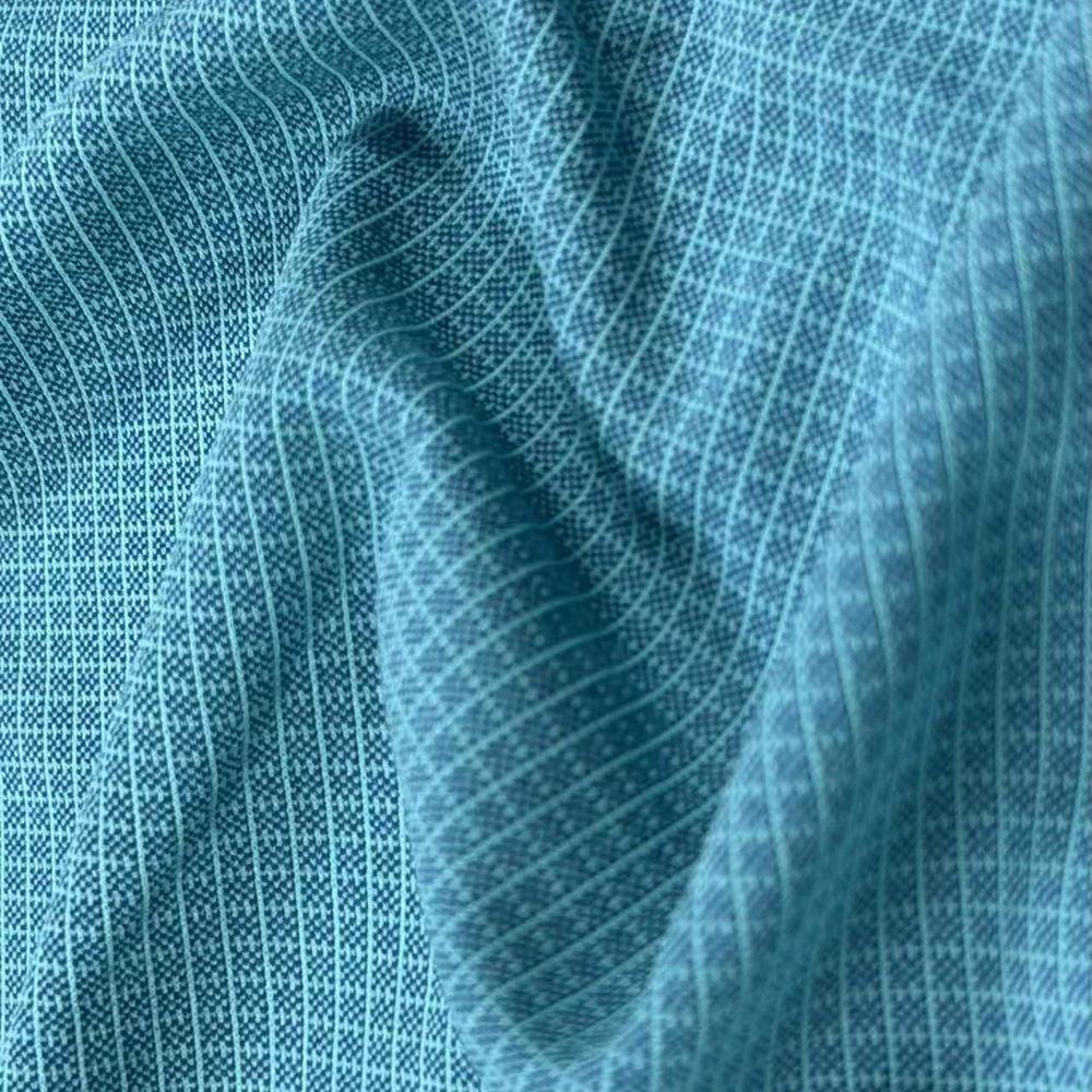 Exquisite Jacquard Functional Fabric Wrinkle Resistant Quick Drying High-End Fashion Garments