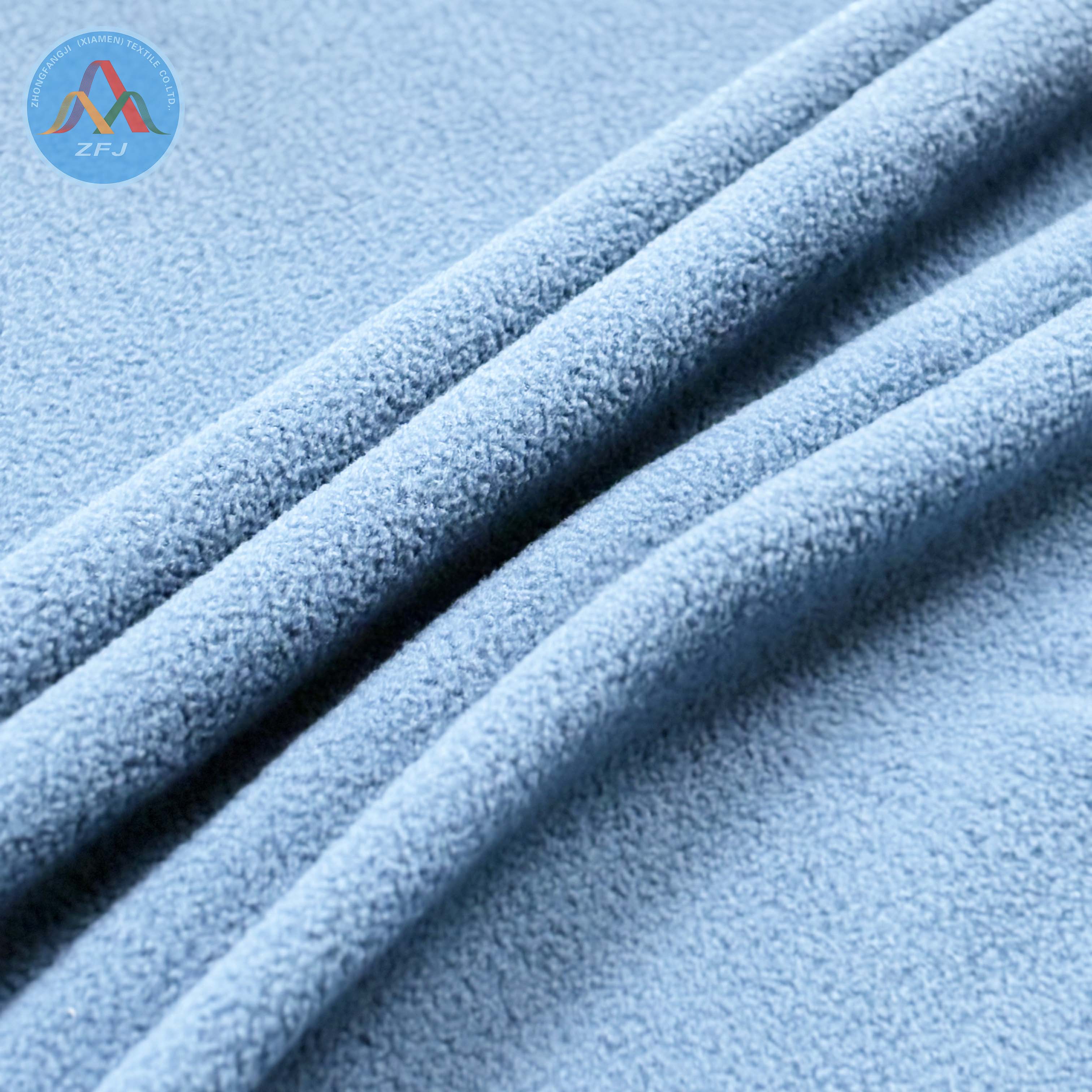 High Density Two Side Brushed Two Side Anti Pilling Polar Fleece Knitted Fabric for Outdoor