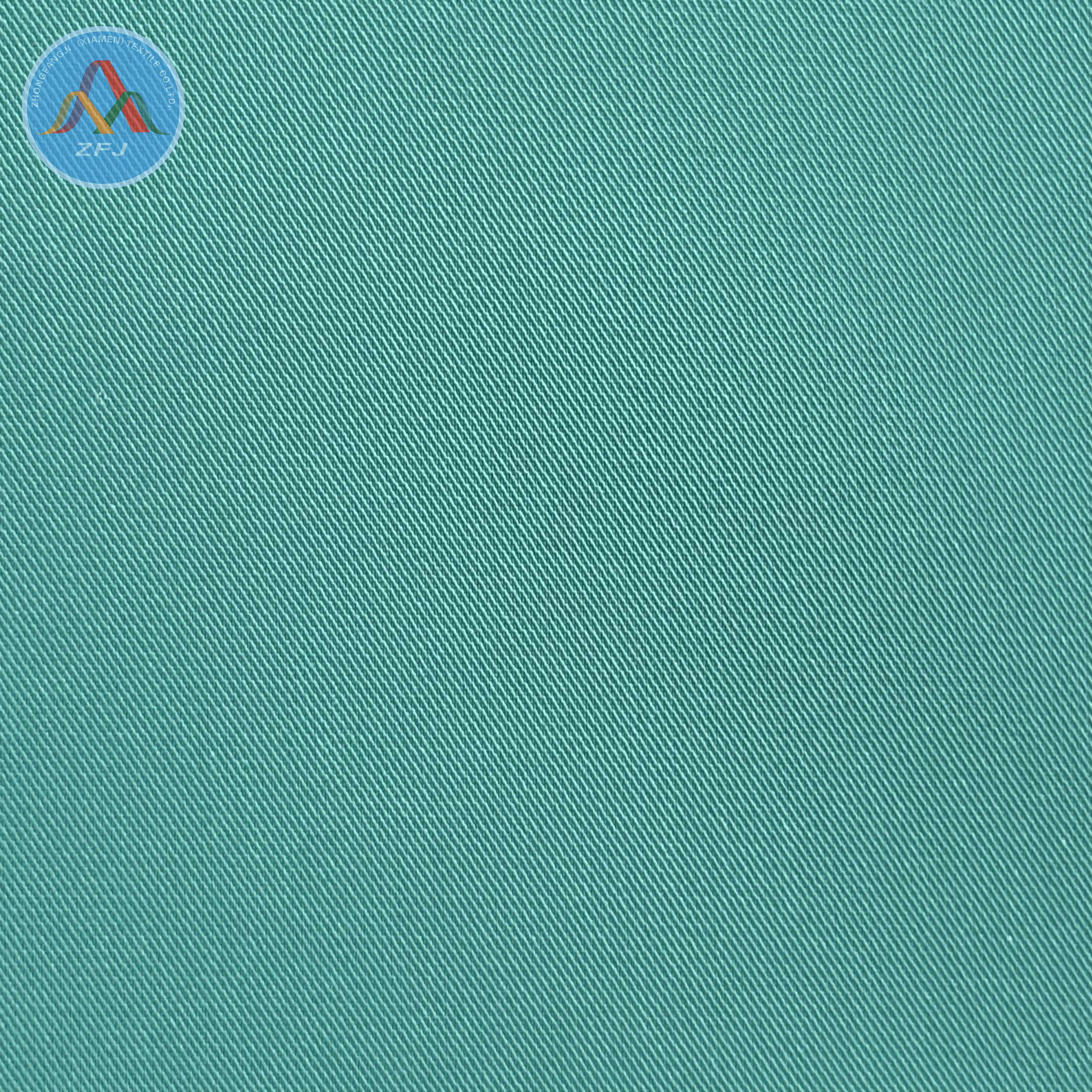 Eco Friendly Twill Functional Fabric with 10K/10K PU Clear Coating for Outdoor Workwear Apparel