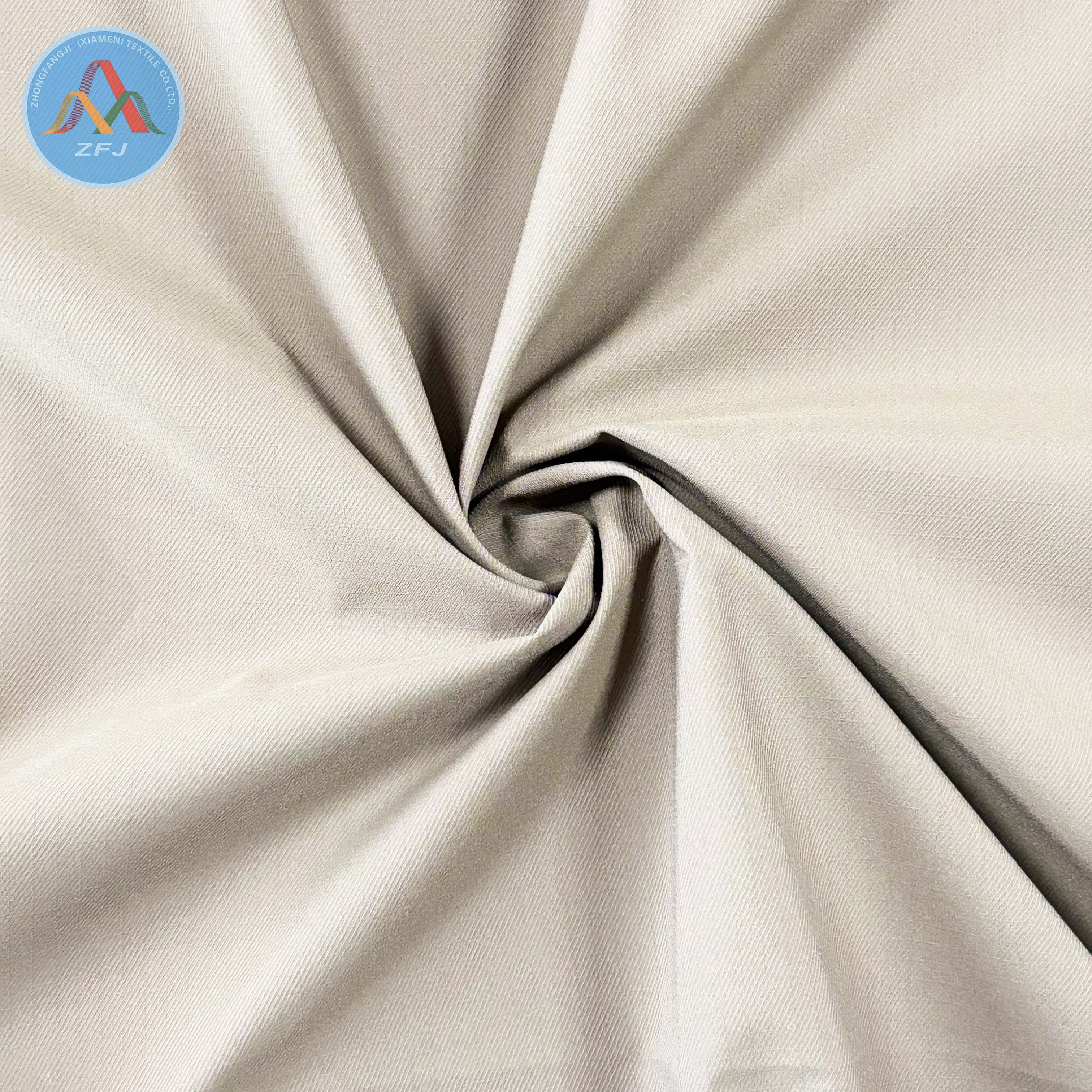 Sustainable Weft Stretch Recycle Sorona Fabric Jacquard Design Silky Touch Garment Manufact