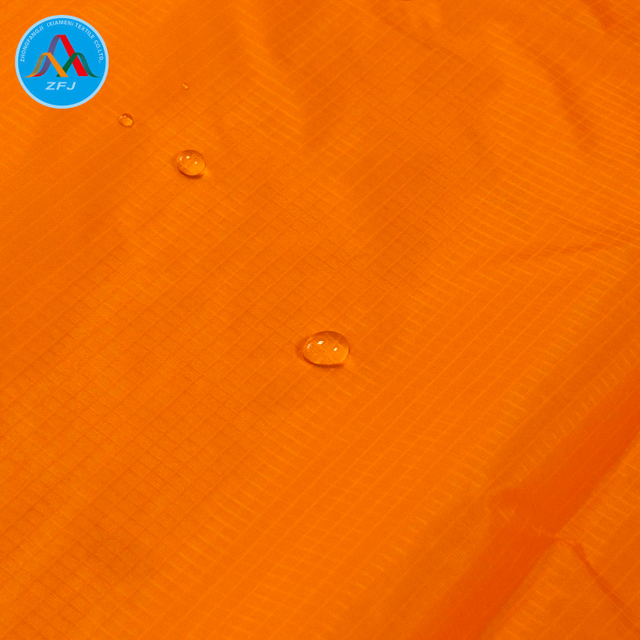 Ultra-Lightweight 15D Nylon Fabric with Water Repellent Finish for Outdoor