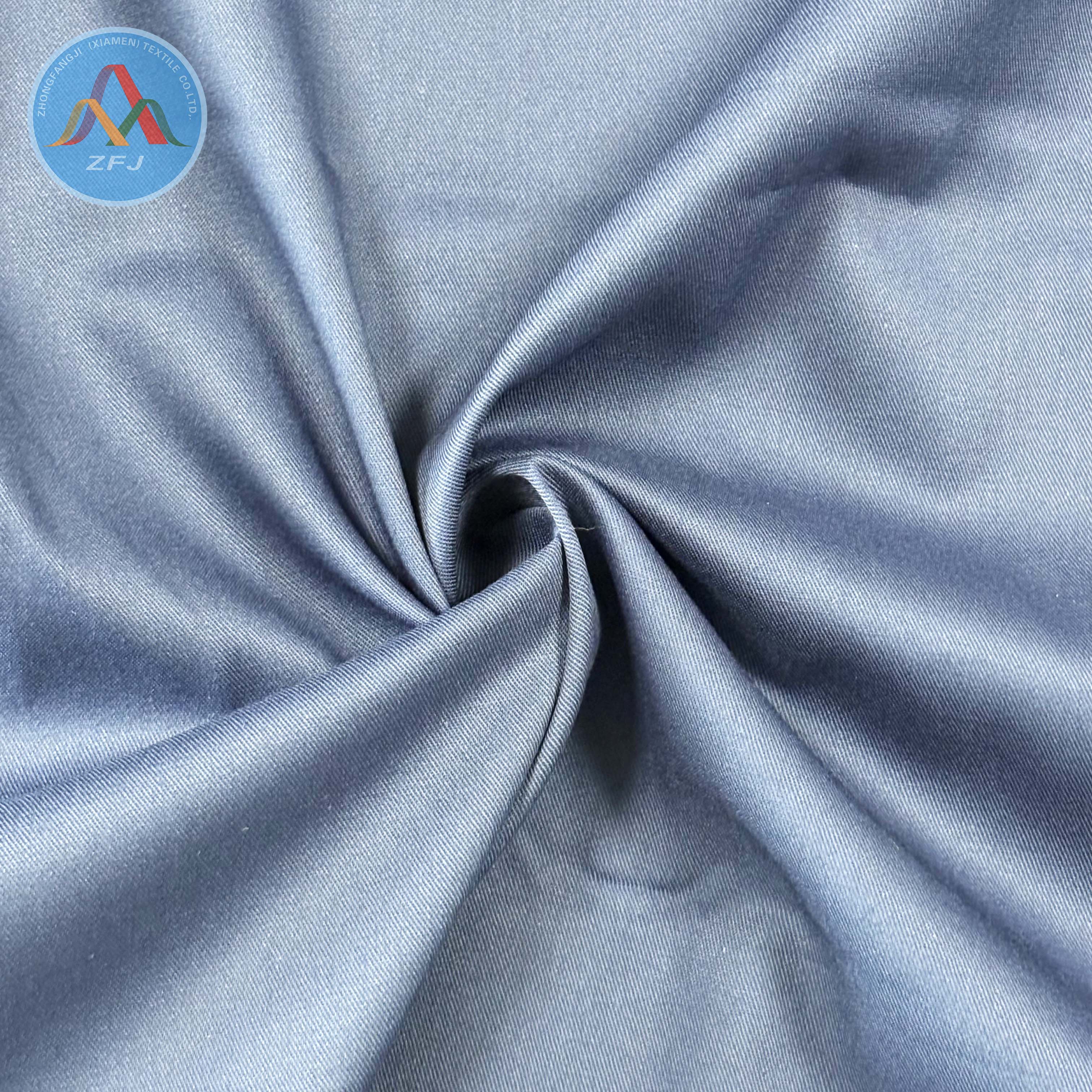Mechanical Stretch Polyester Cotton Twill Fabric for Workwear And Casual Garment Making