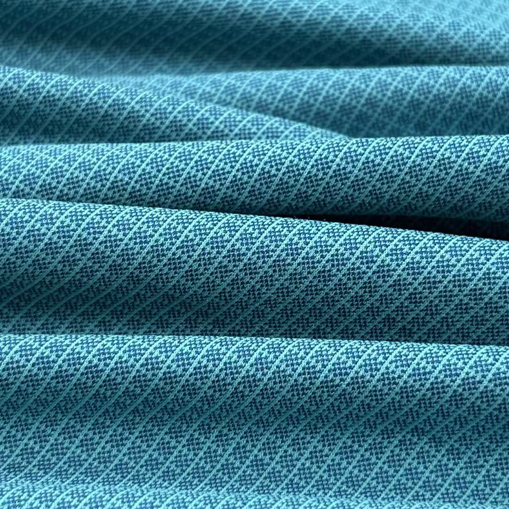 Exquisite Jacquard Functional Fabric Wrinkle Resistant Quick Drying High-End Fashion Garments