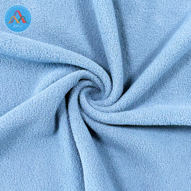 High Density Two Side Brushed Two Side Anti Pilling Polar Fleece Knitted Fabric for Outdoor