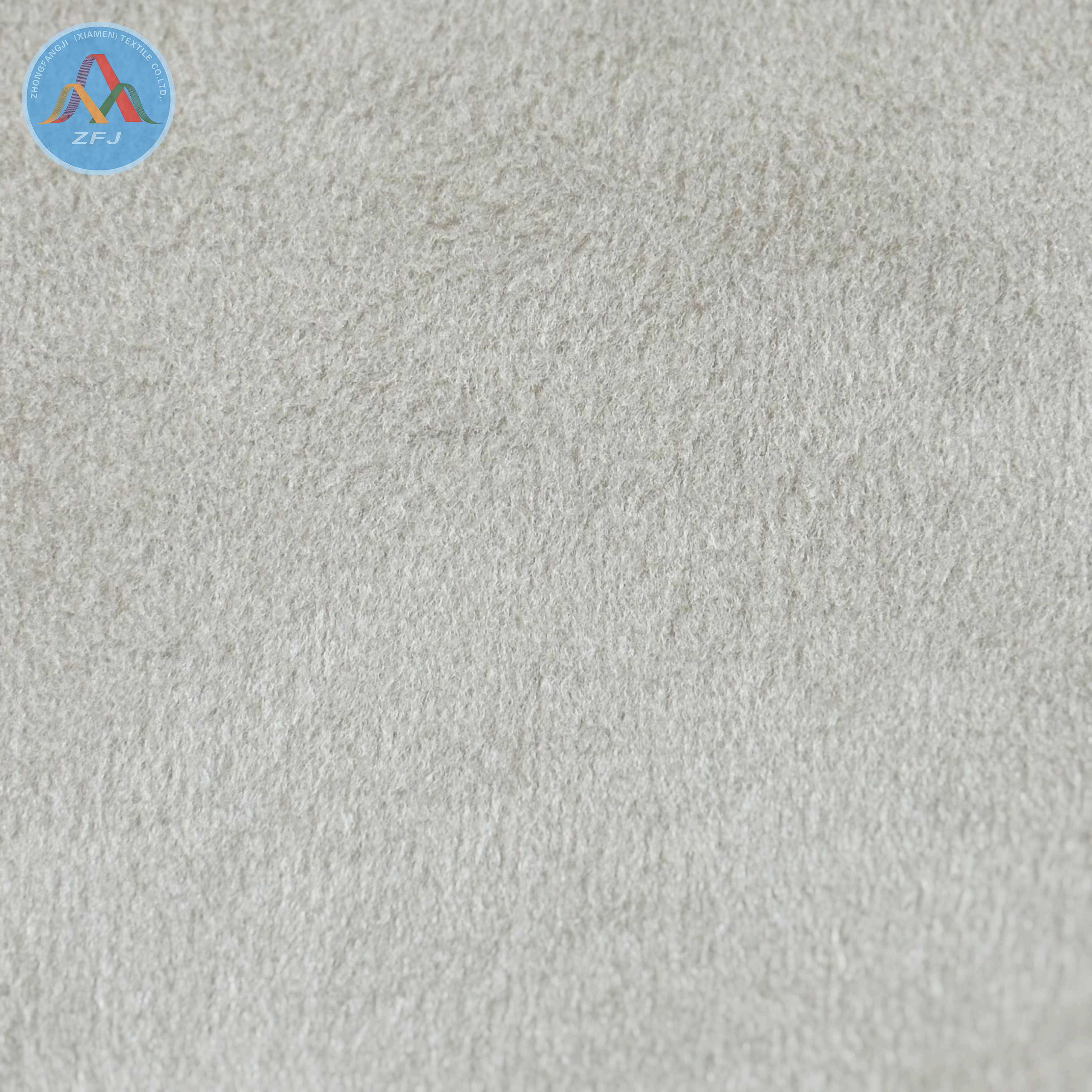 Durable Warp Knitted Spandex Velvet Fabric Anti Pillin Silky Caress Handfeel for Garment