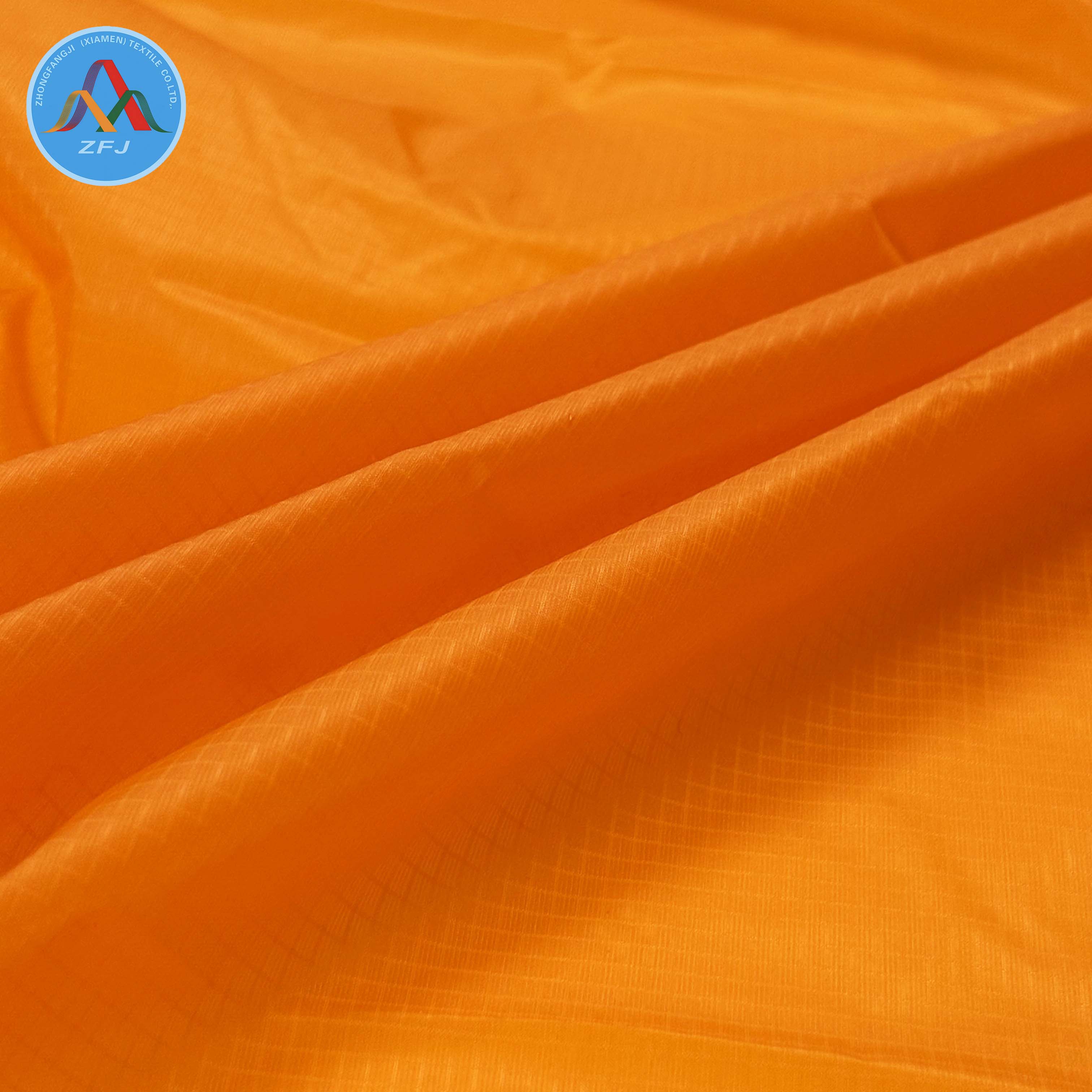 Ultra-Lightweight 15D Nylon Fabric with Water Repellent Finish for Outdoor