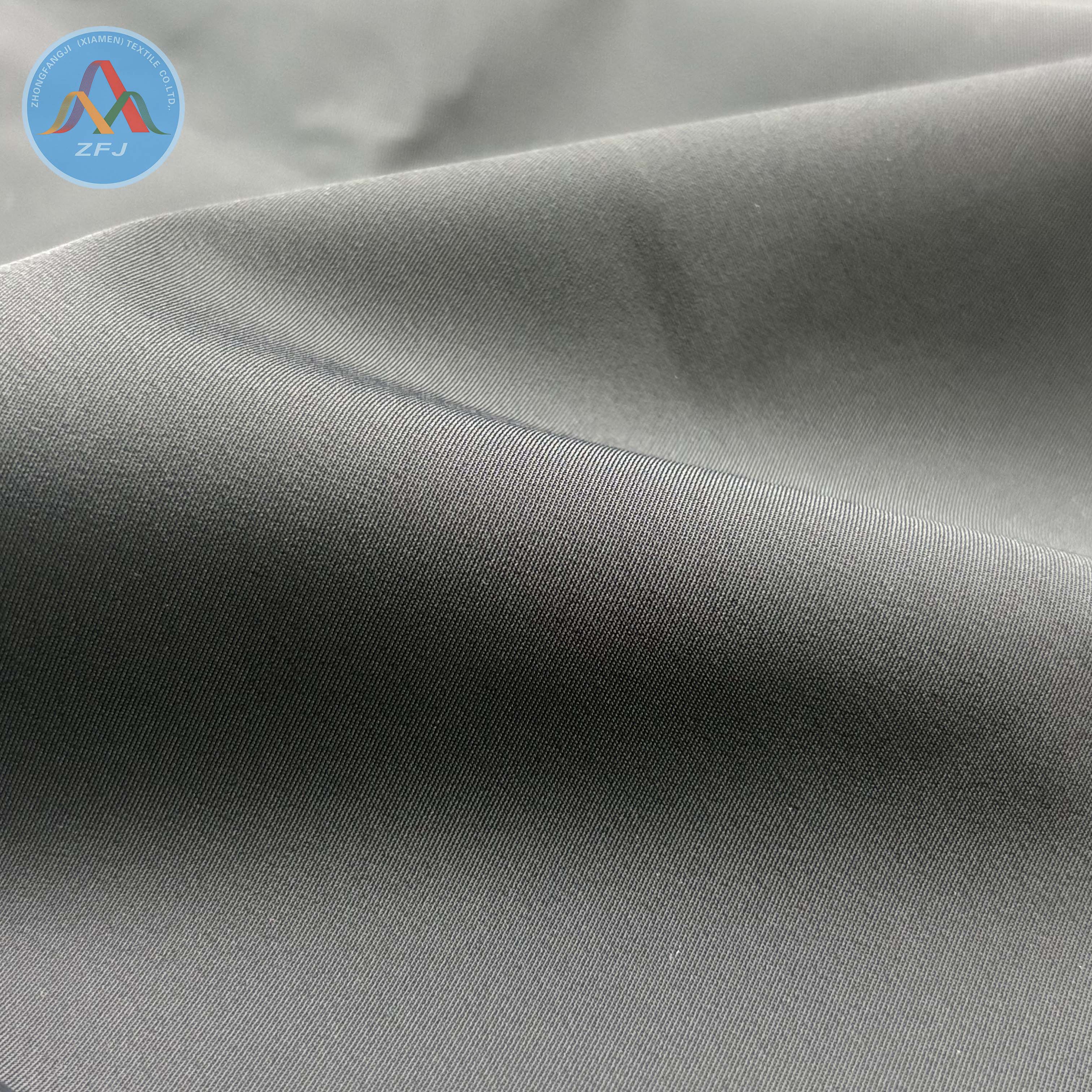 1/2 Twill 4 Way Stretch Nylon Functional Fabric with PU Coating 20K/20K for Professional Outdoor