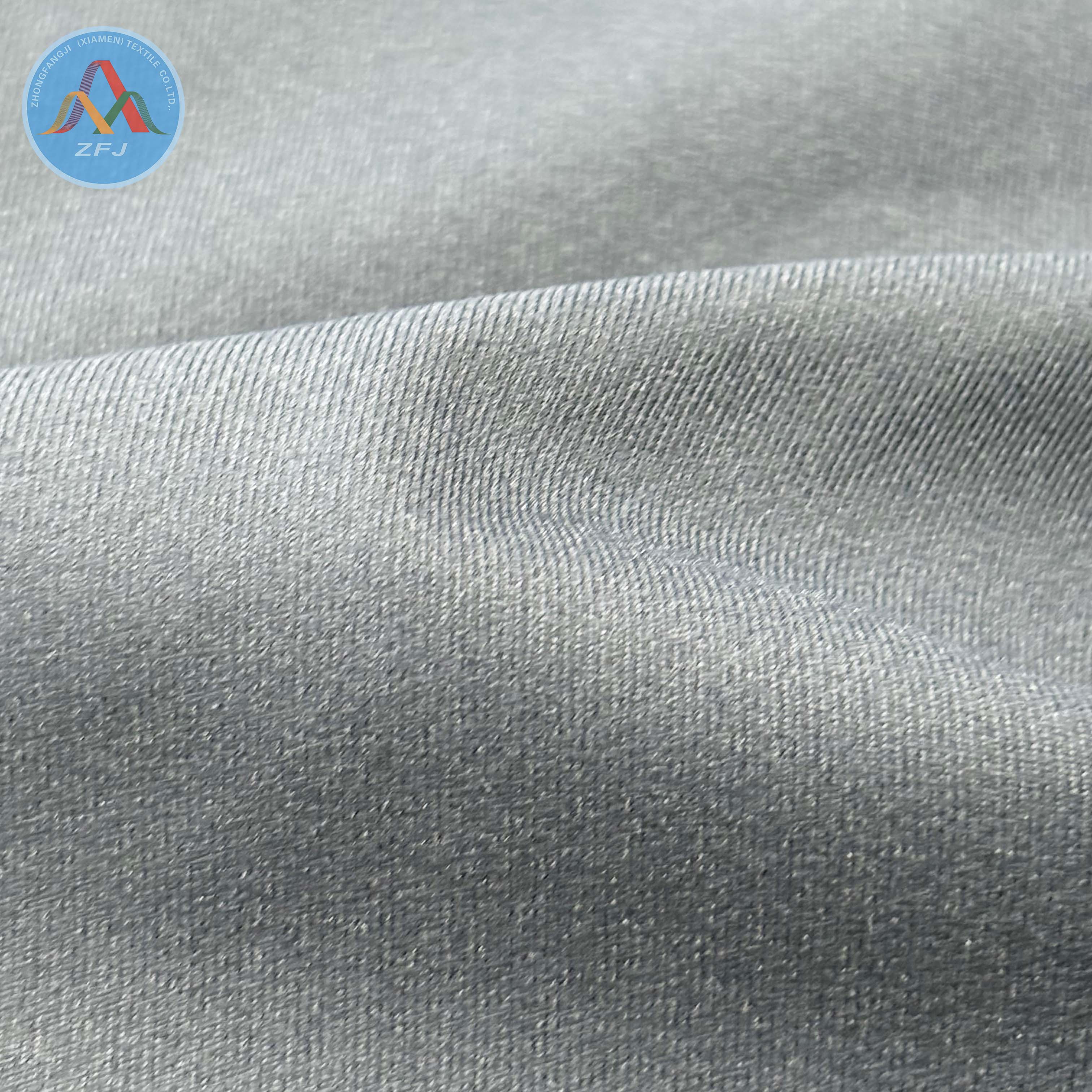 Exquisitely Twisted 40s/2 Sorona 2/2 Twill Fabric Bio-Based Wrinkle Resistance for High-End Casual Wear