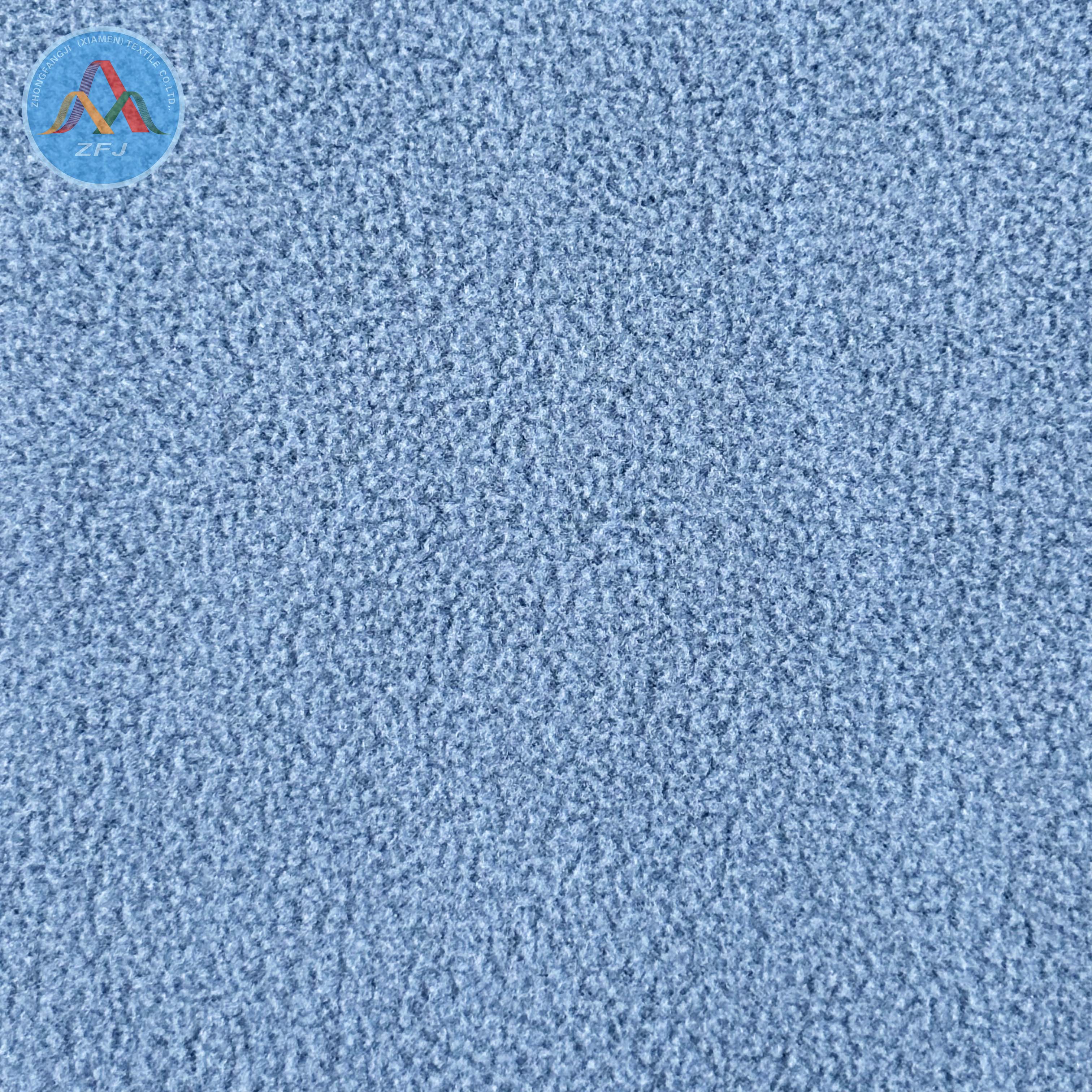 High Density Two Side Brushed Two Side Anti Pilling Polar Fleece Knitted Fabric for Outdoor