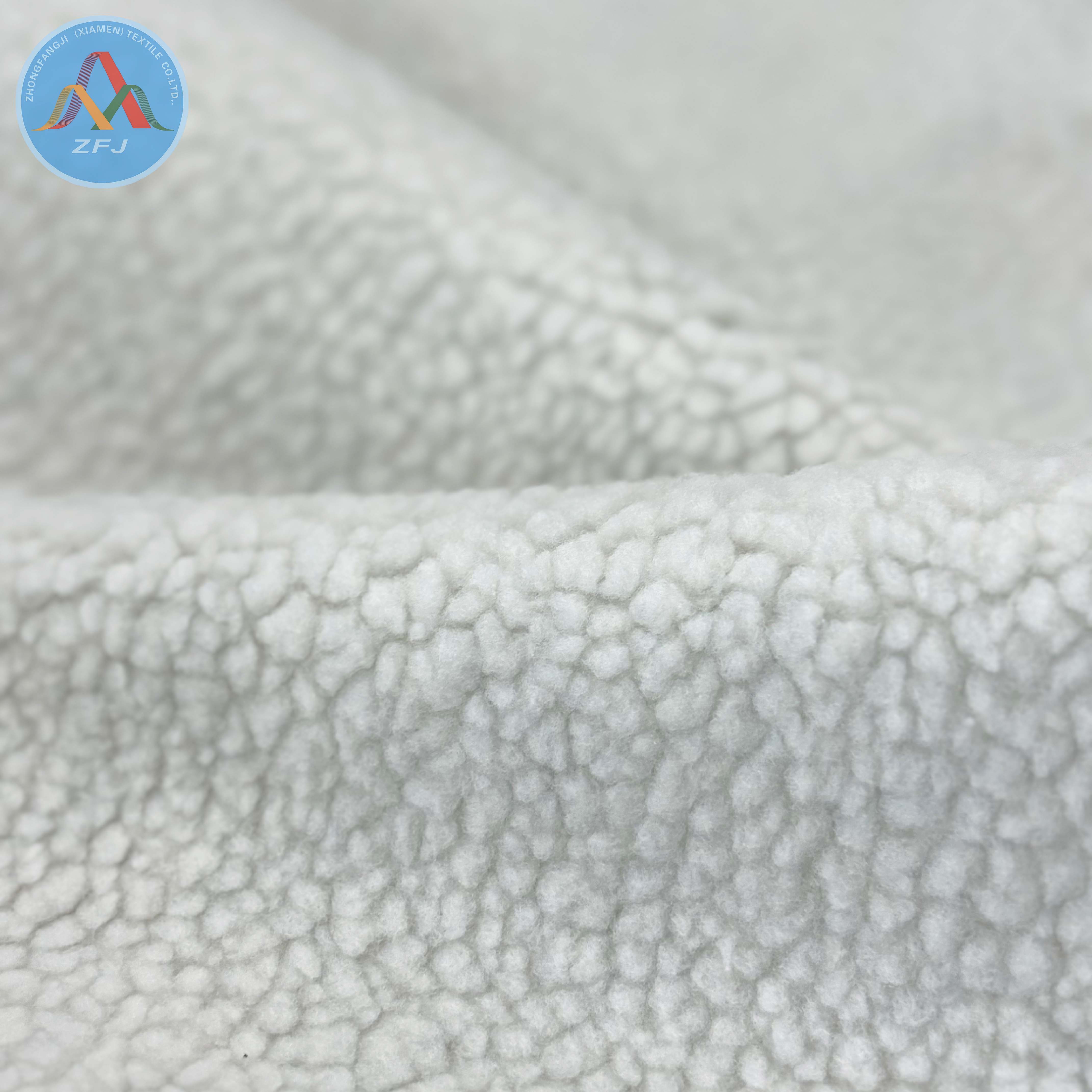 Yarn-Dyed Sherpa Bonded Fabric Soft And Warm for Winter Jackets And Outerwear