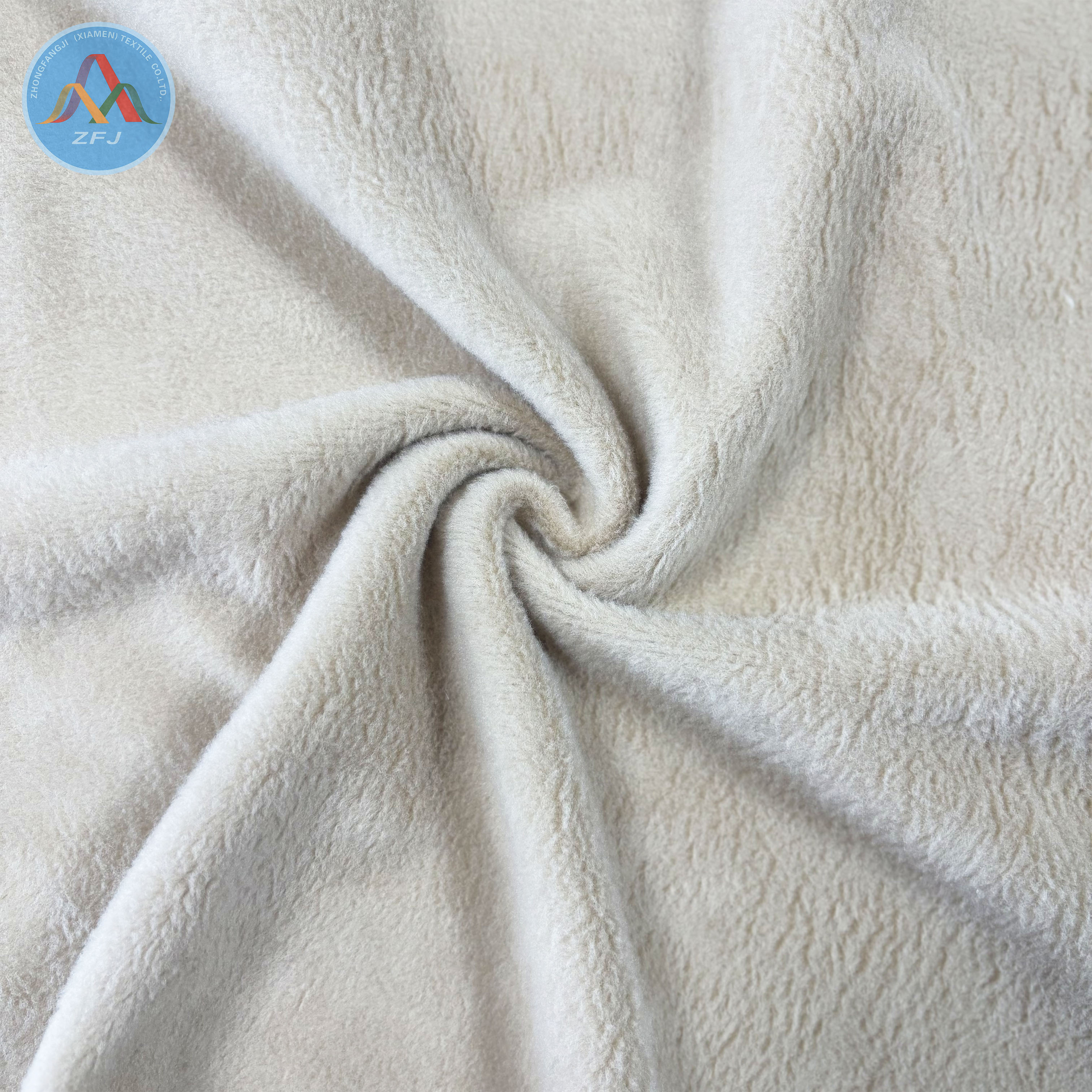 Durable Warp Knitted Spandex Velvet Fabric Anti Pillin Silky Caress Handfeel for Garment