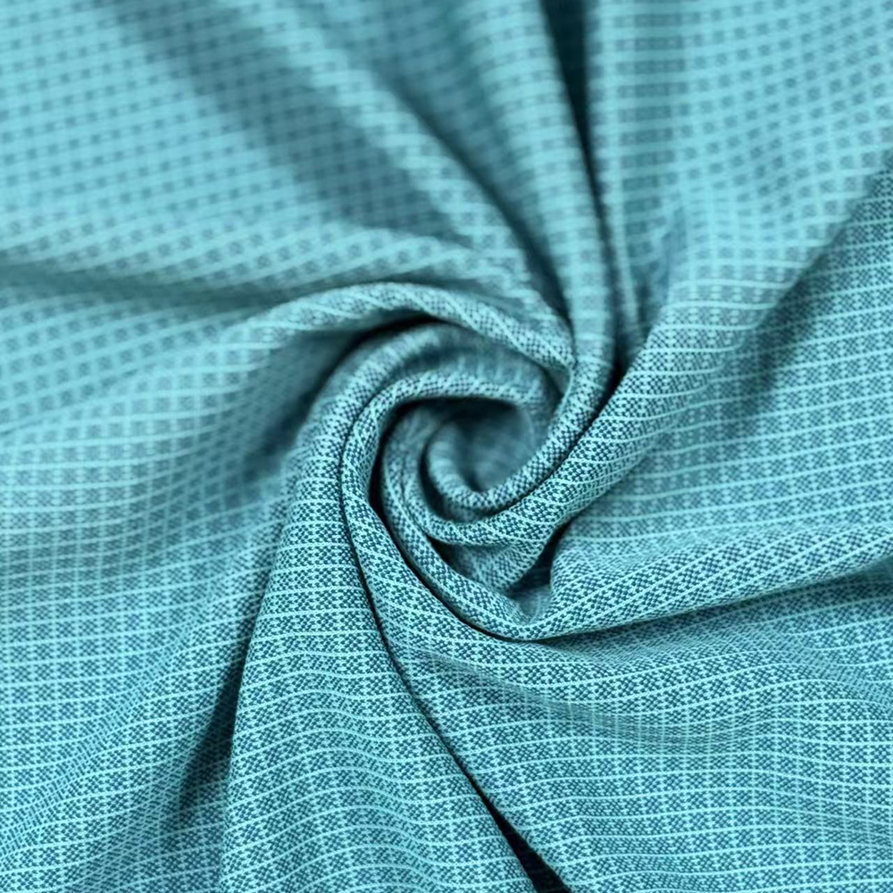 Exquisite Jacquard Functional Fabric Wrinkle Resistant Quick Drying High-End Fashion Garments